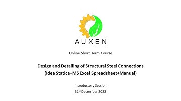 AuxEn-Design and Detailing of Structural Steel Connections (Idea Statica+Excel Spreadsheet+Manual)