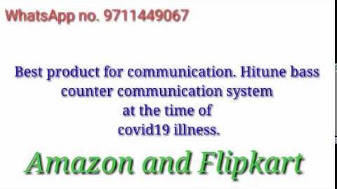 Best counter communication system for covid19