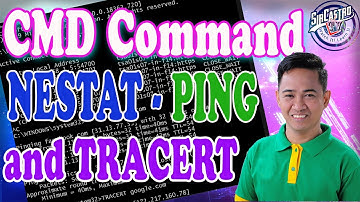 CMD Commands NETSTAT PING and TRACERT by SirCastro