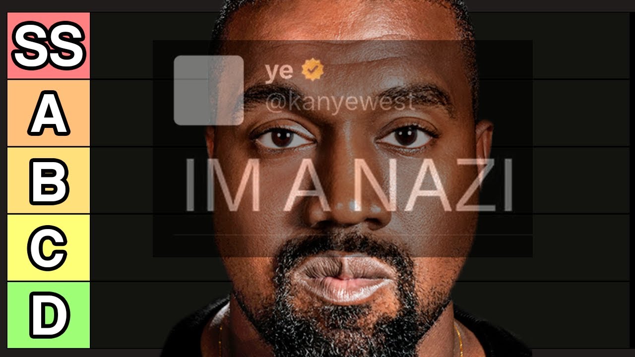 TIERLIST DE TWEETS NAZIS DE KANYE WEST 👨🏾