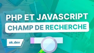 Create a search box in JavaScript and PHP!