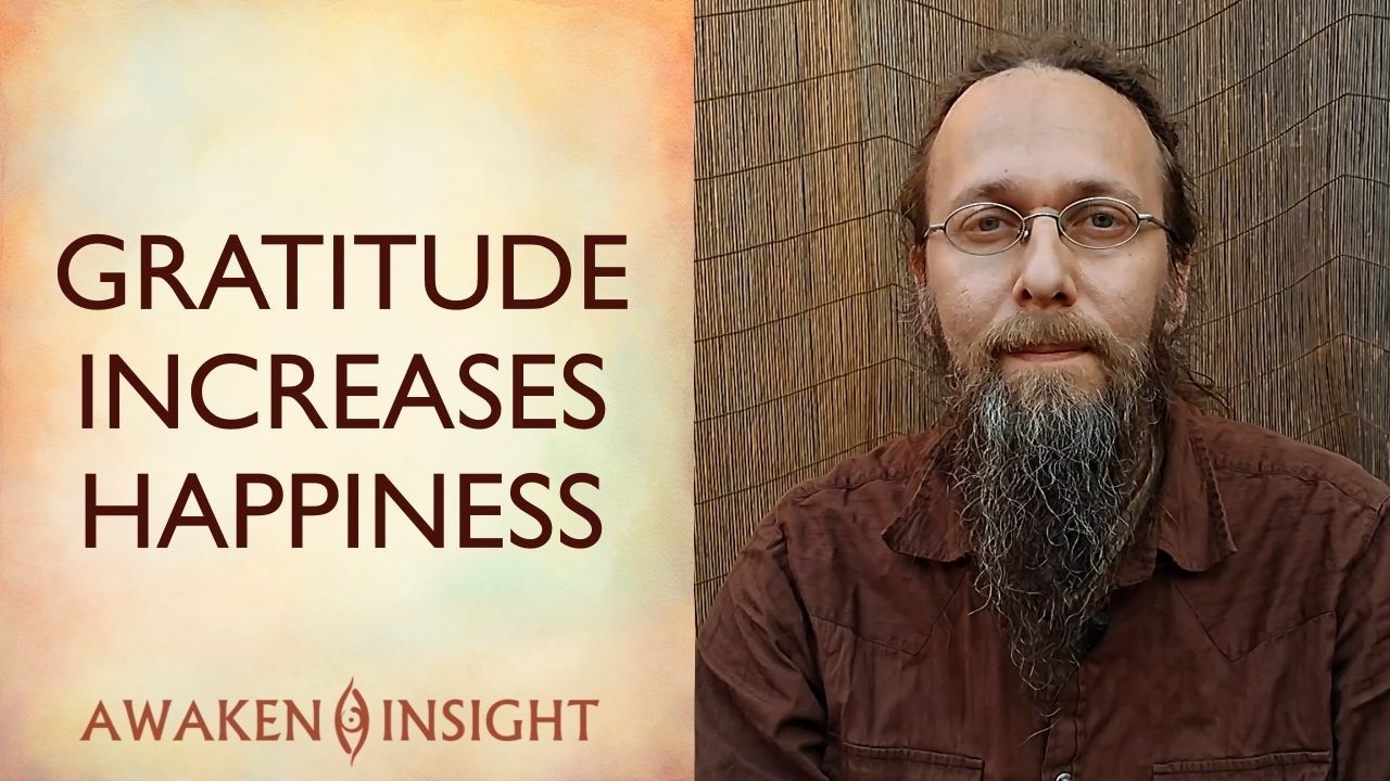Gratitude Leads to Greater Happiness