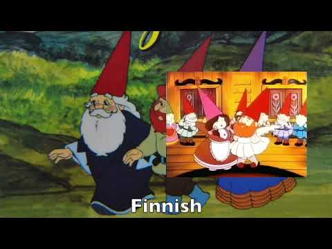 The Wisdom of the Gnomes Opening Multilanguage Comparison