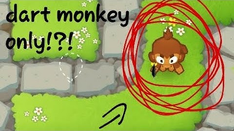 DART MONKEY ONLY CHALLENGE BLOONS TD 6 *impossible?