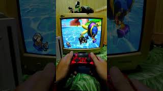Horipad FPS Plus Controller on Mario Kart Wii CRT?! 🤯 Bowser on Peach Beach!