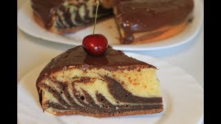 Пирог Зебра. Просто и вкусно! Пирог Зебра. Просто и вкусно!