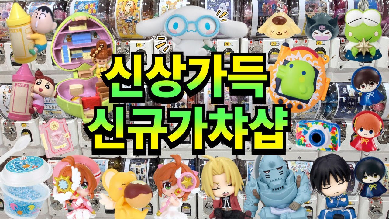 [취미 브이로그] ⭐️신상 가득!!신규 가챠샵!!⭐️