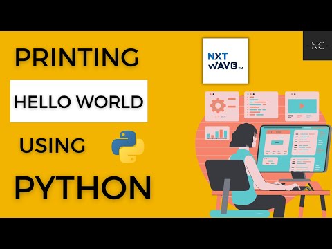 Printing Hello World Using Python