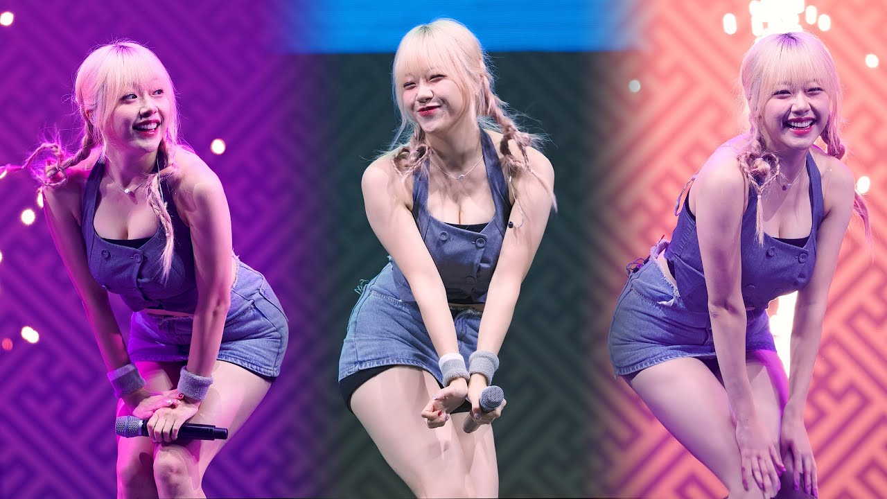 230930 지원 JEEWON 시그니처 cignature Full ver '안녕, 인사해 + AURORA + I’m Okay + 눈누난나' 4K 60P 직캠 @부여 대백제전