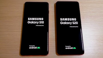 Samsung S10 vs Samsung S20 Bootanimation