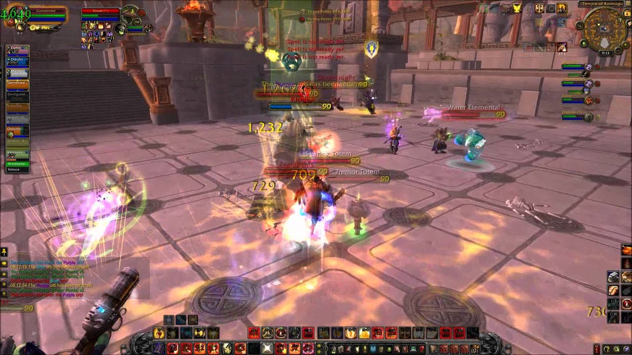 MOP - 90 Protection Paladin - Temple of Kotmogu