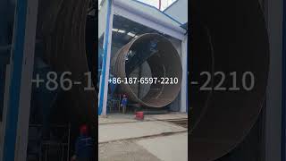 Large Steel Pipe Outer Wall Preparation Made Easy | Mobile Shot Blasting System