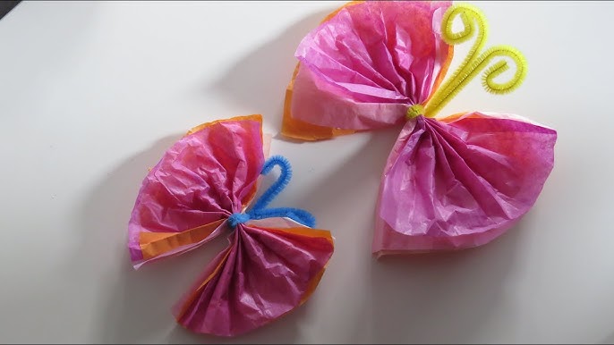 6 Amazing Tissue Paper Crafts Ideas 