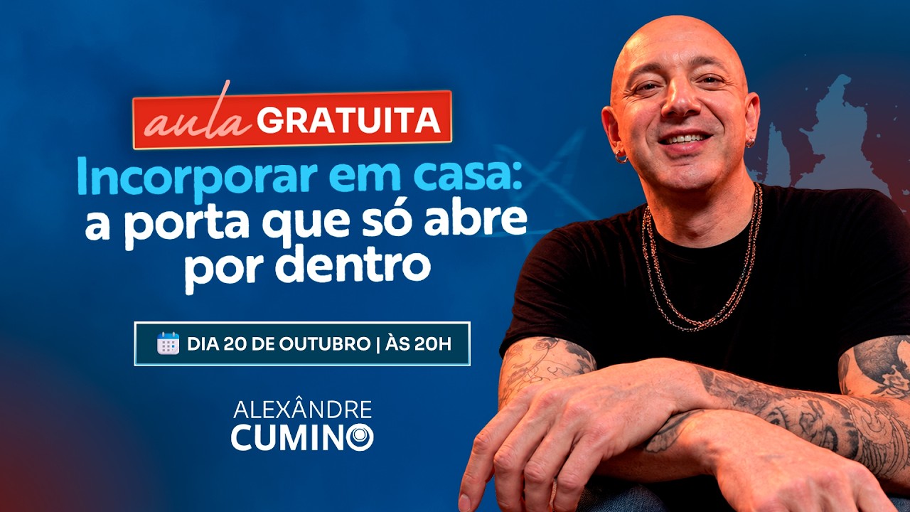 AULA GRATUITA: Incorporação em casa 🕯️