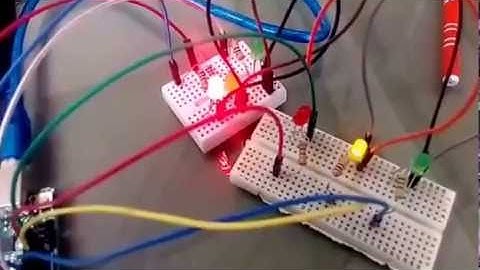 ทดสอบ EP.1 Arduino ไฟจราจร2แยก