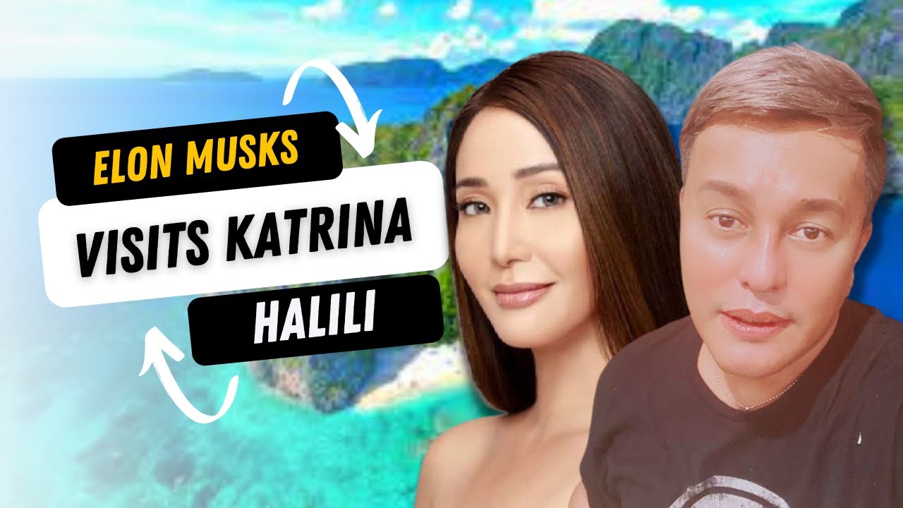 Elon Musks visits Katrina Halili