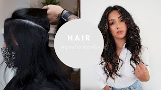 Hair Transformation Vlog || Extensions?! Color?!