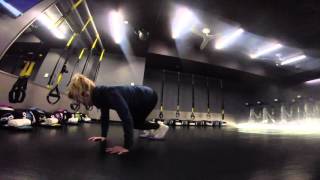 B Strong: Plank Glider Core Work Flow