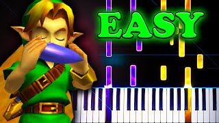 Zelda's Lullaby - EASY Piano Tutorial