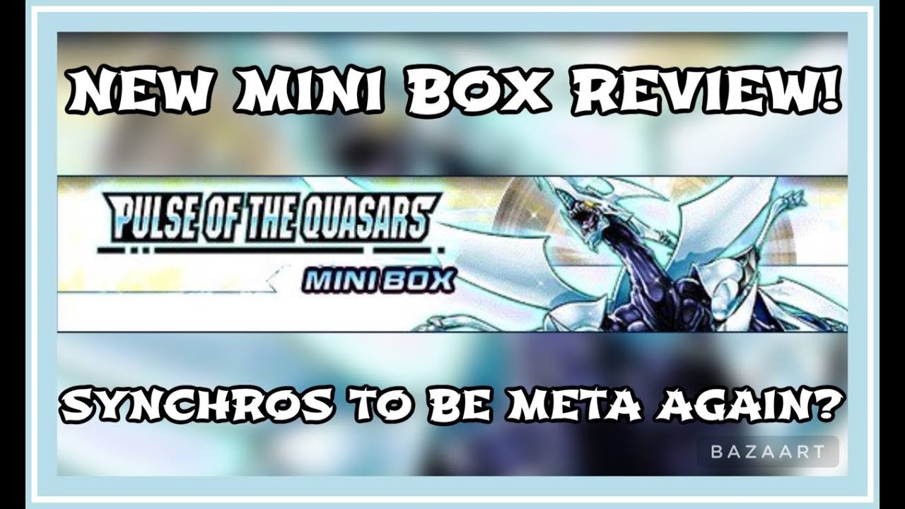 Yu-Gi-Oh! Duel Links || PULSE OF THE QUASARS! NEW MINI BOX REVIEW! STARDUST, RESONATORS, SOLFACHORD!