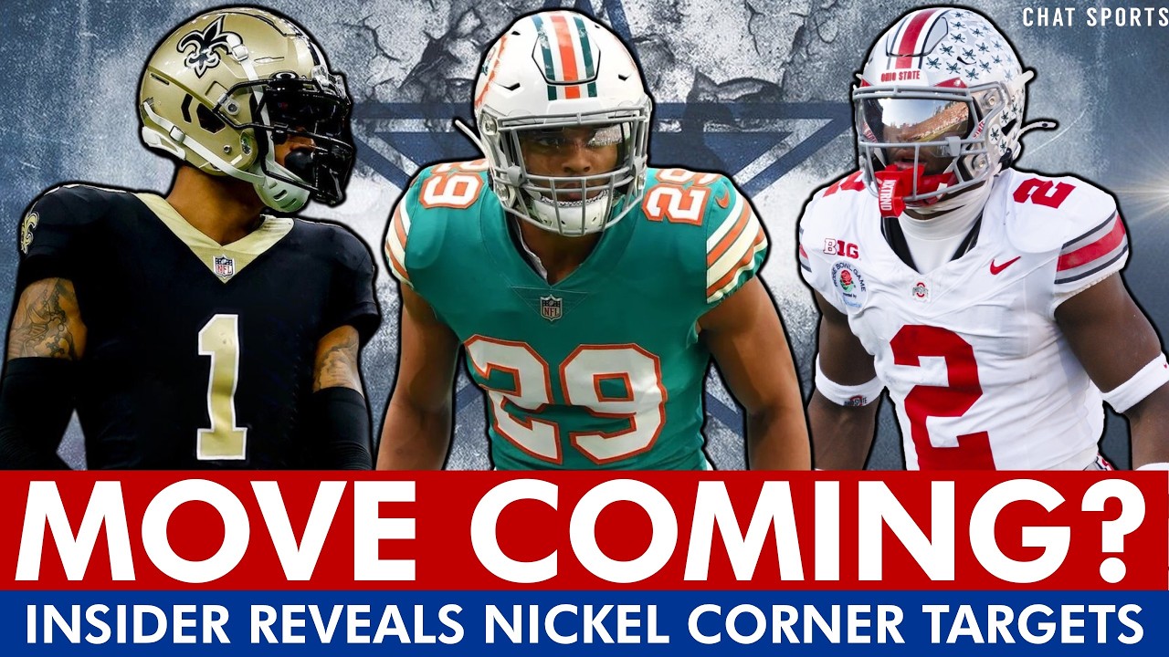 Cowboys Rumors Via INSIDER On Minkah Fitzpatrick Trade, Landing Caleb Downs, 3 Free Agent CB Targets