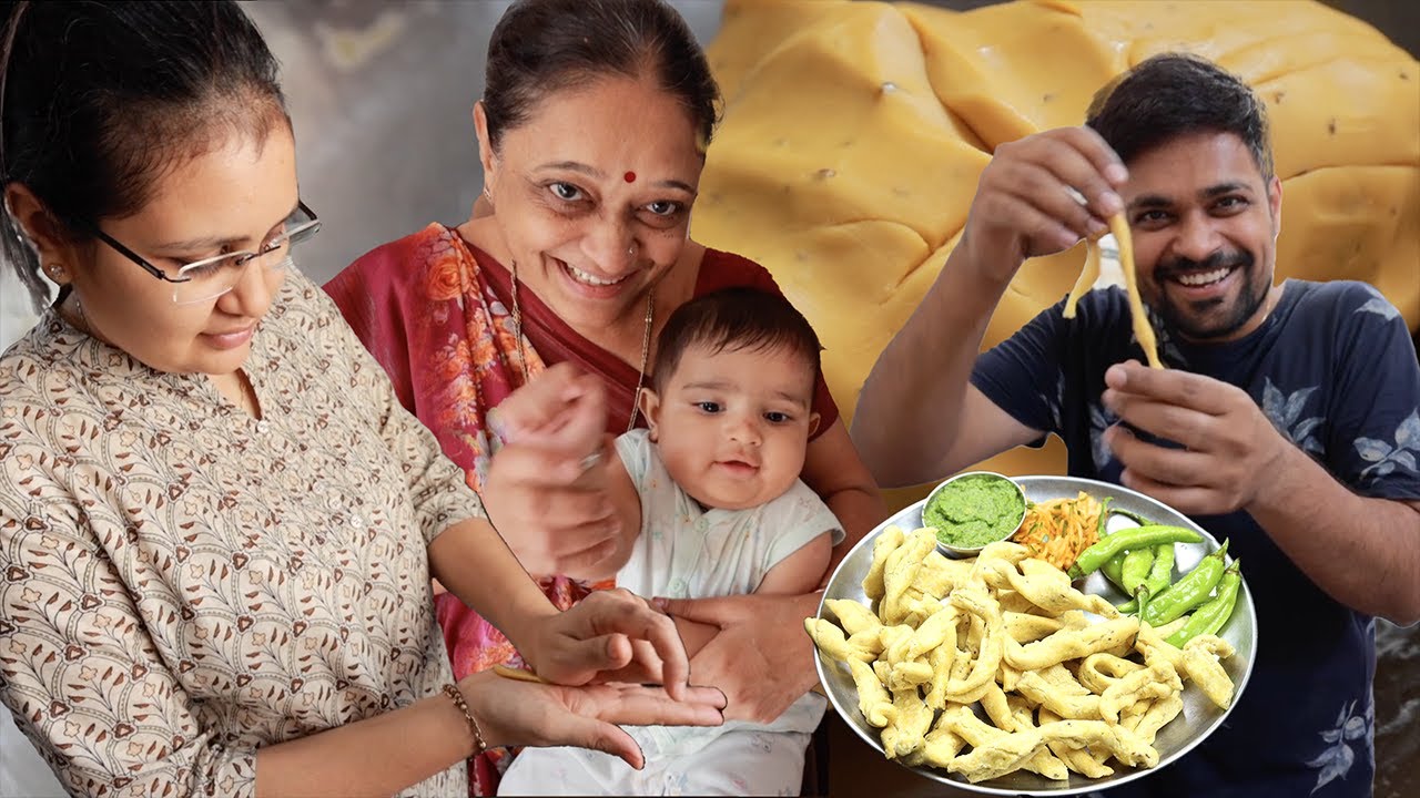 Ghar pe sab ne Vanela Gathiya banya aur Kanishk ko 6 month birthday par girne se chot lagi !