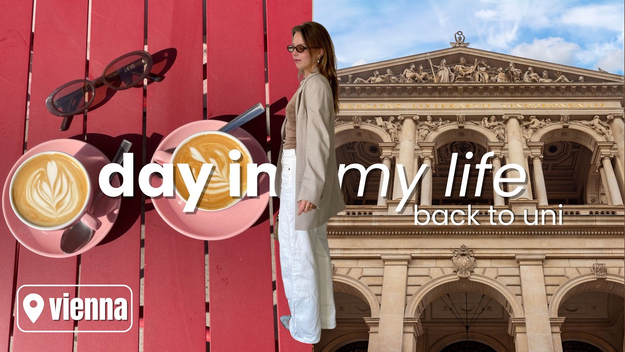 a realistic day in my life studying in Vienna | back to uni (diml vlog)