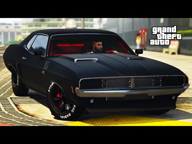 Gauntlet Classic Review & Best Customization & Test Drive - GTA 5 Online  Dodge Challenger BEAST! NEW 