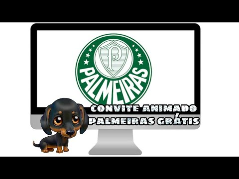 Convite online Palmeiras grátis para editar