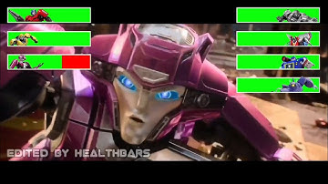 Transformers One (2024) Final Battle with healthbars (3/3)