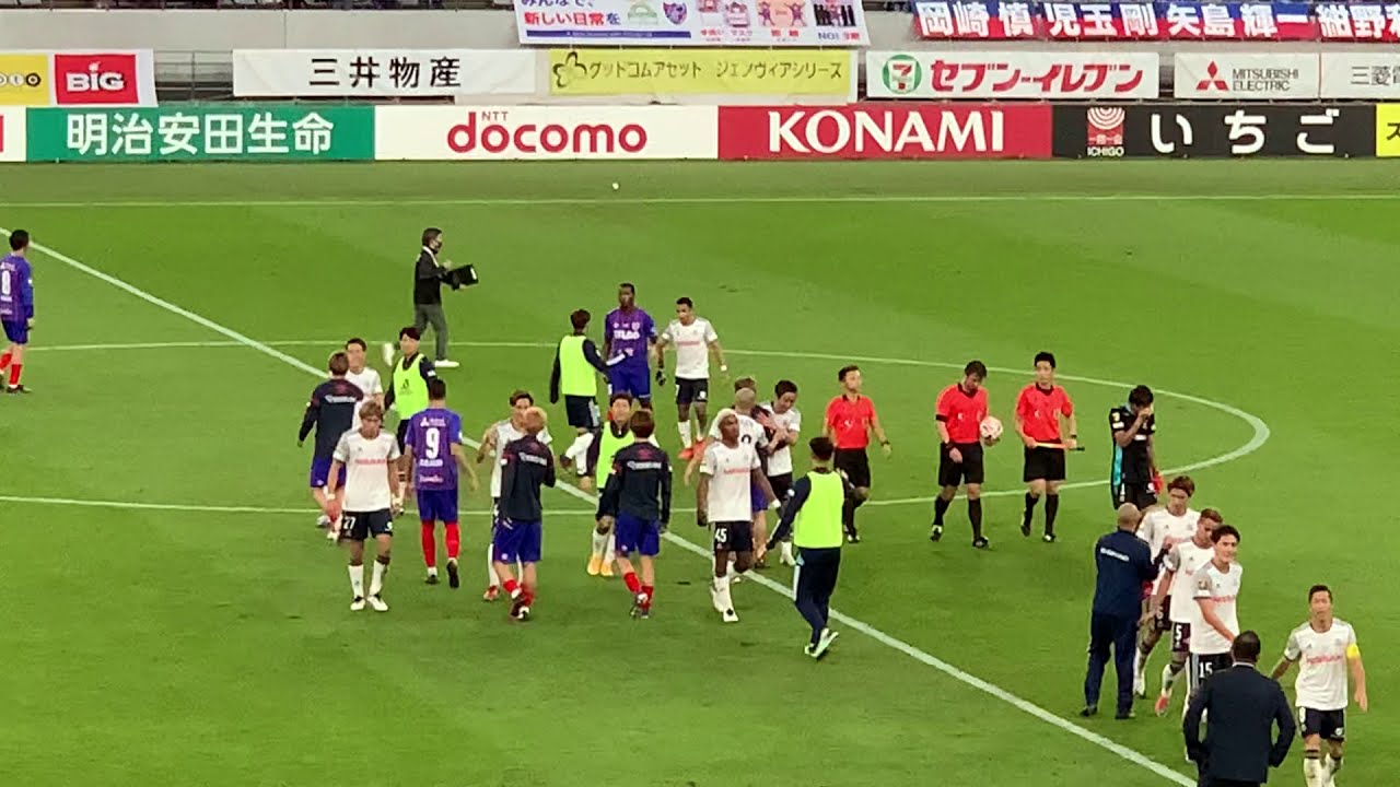 Fc東京0 4横浜f マリノス 試合終了 選手周回 Youtube