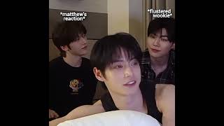 Matthew Bro Chill zb1 gunwook matthew zerobaseone shorts