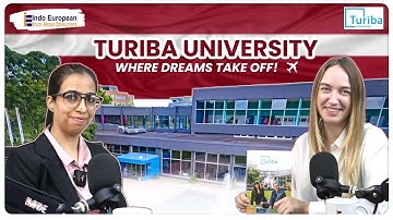 Turiba University Where Dreams Take Off! ✈️#studyabroad