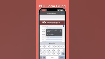 How to Fill PDF Forms on iPhone