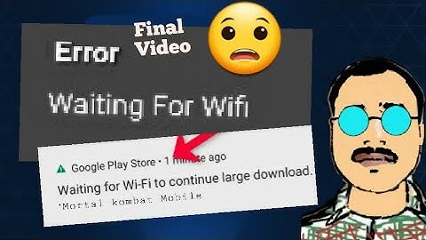 Mkmobile: Waiting For Wifi Error and Phone Restart/Final video (Hindi)