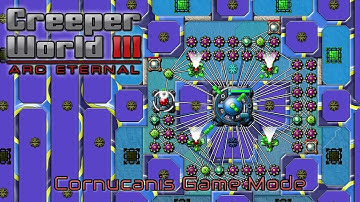 teks040 steps of creeper 1 | teknotiss | Cornucanis Game Mode | Creeper World 3 Gameplay