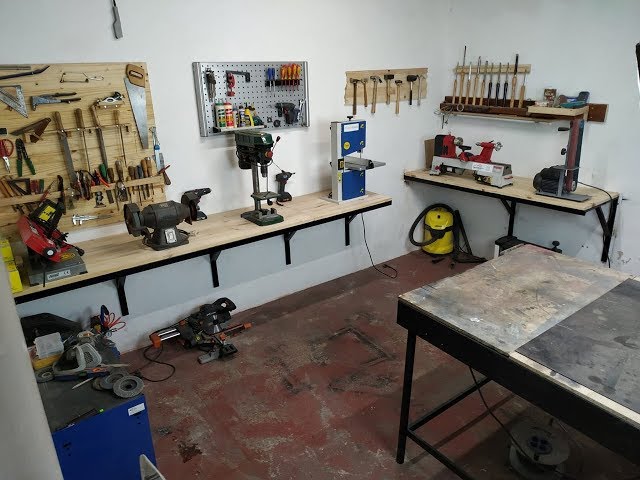 Banco de trabajo de mesa de taller mecánico Esd, muebles