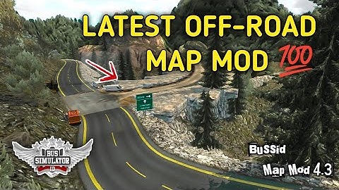 ✅🪨LATEST OFFROAD Map Mod For Bus simulator Indonesia  // BUSSID mapmod V3.7 #offroadmapmod ✅#mapmod