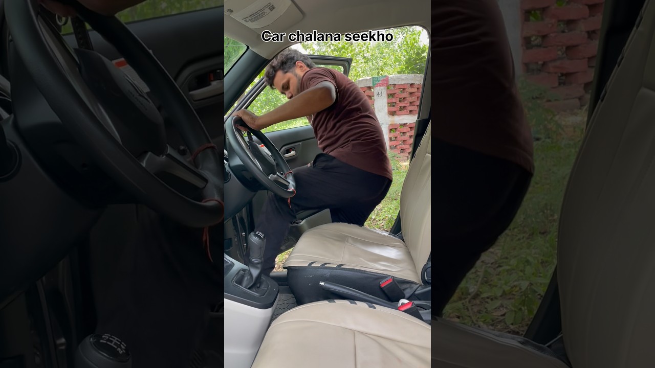 How to Learn Car Driving Faster 🚗Funny Driving Reelrs Rk car vlog #shorts  #cardriving #drivingtips