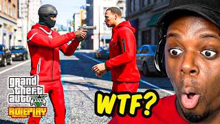 I Made Him Take Off The Red Tech In GTA RP..