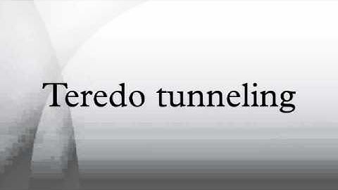 Teredo tunneling