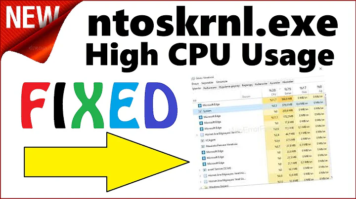 ntoskrnl.exe High Disk Usage Fixed (English) How to fix ntoskrnl.exe high memory usage in Windows 10
