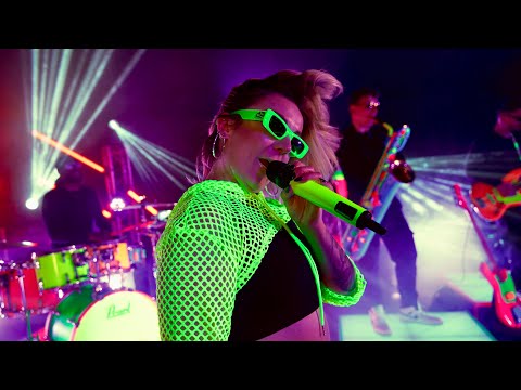 Experience the Magic of Cali Collective: Epic Neon Showband Performance Under UV Lights