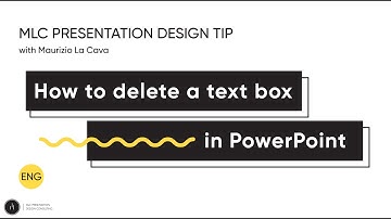 How to delete a text box in PowerPoint