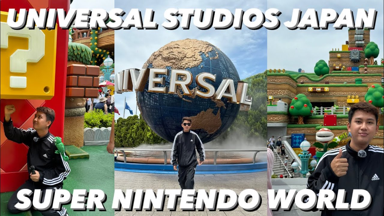 JAPAN VLOG | UNIVERSAL STUDIOS JAPAN | SUPERN NINTENDO WORLD | RODOLF JAMILLA