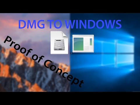Windowsで.DMGファイルを開く方法