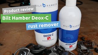 Review of Bilt Hamber Deox-C rust remover