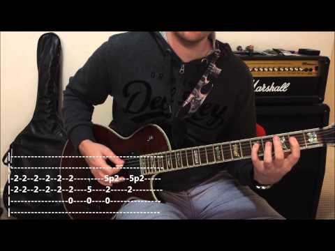 ZZ Top - La Grange -- Quick Riff Guitar Lesson