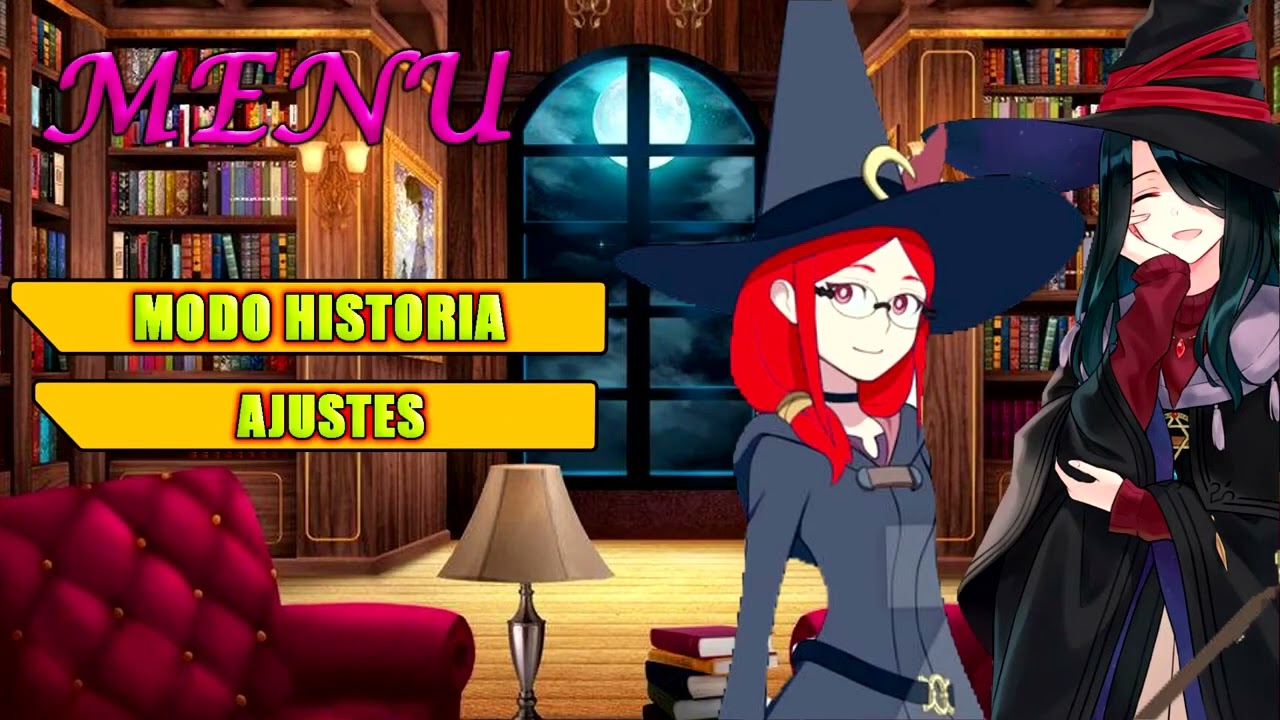 Little Witch Tabitabi Diana en Majo No Tabitabi Menu y Ending