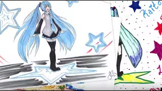 [初音ミク] Blue Star feat. Hatsune Miku (Let's Draw! ver.) [MIKU EXPO]